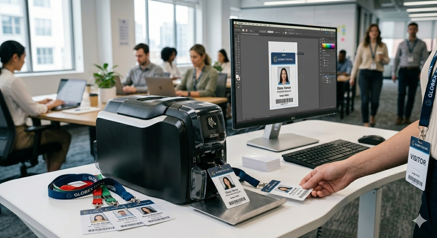 Emergency ID Badge Replacement: How Rapid PVC Printing Keeps Your Workplace Running