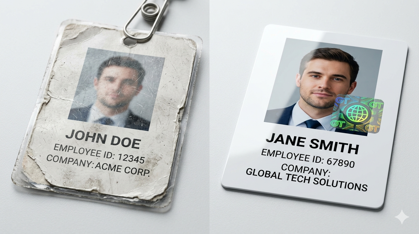 PVC vs. Paper ID Cards: Which is Best for Your Business?